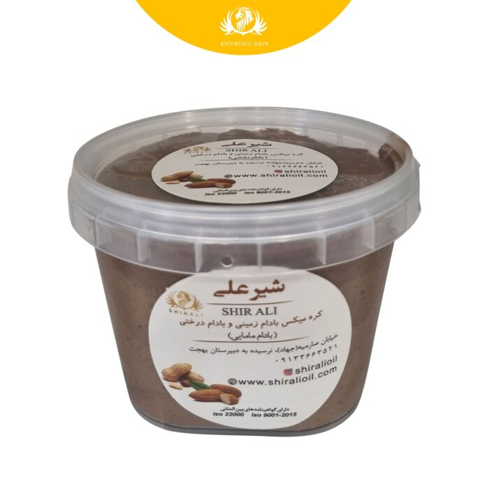 کره میکس بادام زمینی و بادام درختی 500 گرم - تصویر 2